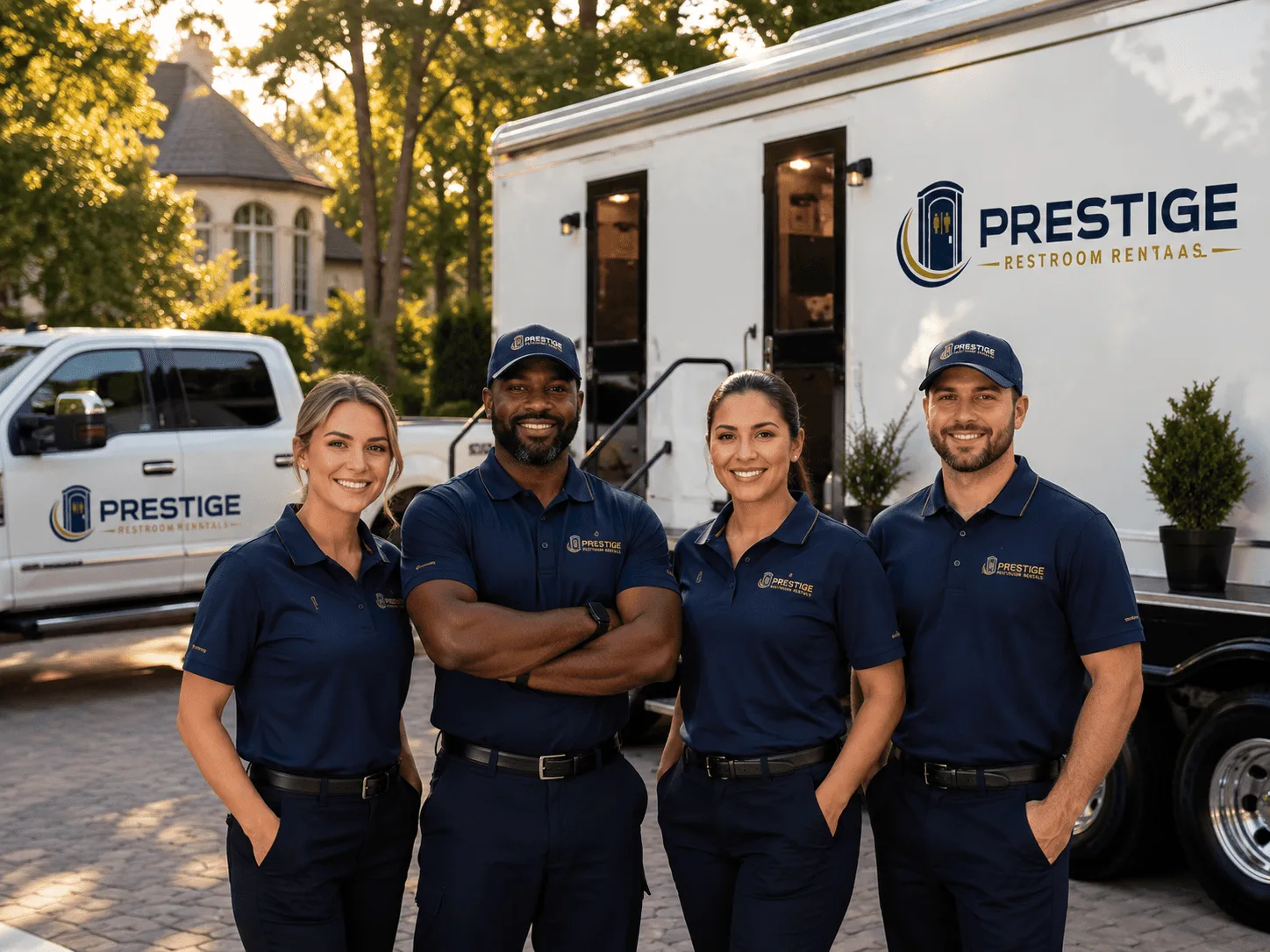 Trusted Luxury Portable Restrooms company in Fremont, NC